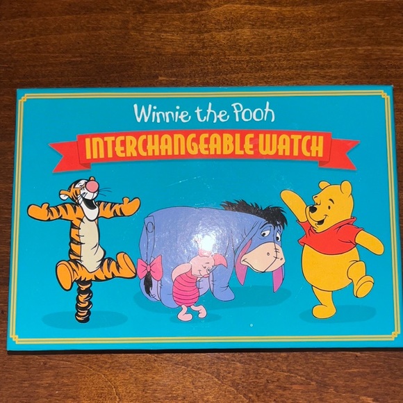 Disney Winnie the Pooh Interchangeable Watch 1996 Vintage Disney Store - Picture 2 of 12